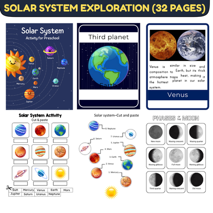 Space Activity Book for Kids (240 Pages) | Printable PDF