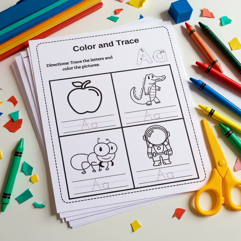 The Ultimate Alphabet Mastery Bundle (450 +Pages) | Trace, Write & Learn