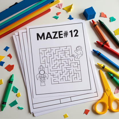 Space Activity Book for Kids (240 Pages) | Printable PDF