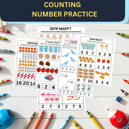 Ultimate Math & Numbers Curriculum (1,100+ Pages) | Preschool to 1st Grade PDF